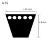Cinghia OPTIBELT A 65 - OPTIBELT A65