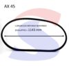 Cinghia PIBELT AX 45 - PIBELT AX45