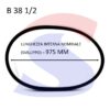 Cinghia OPTIBELT B 38 1/2 - OPTIBELT B38 1/2