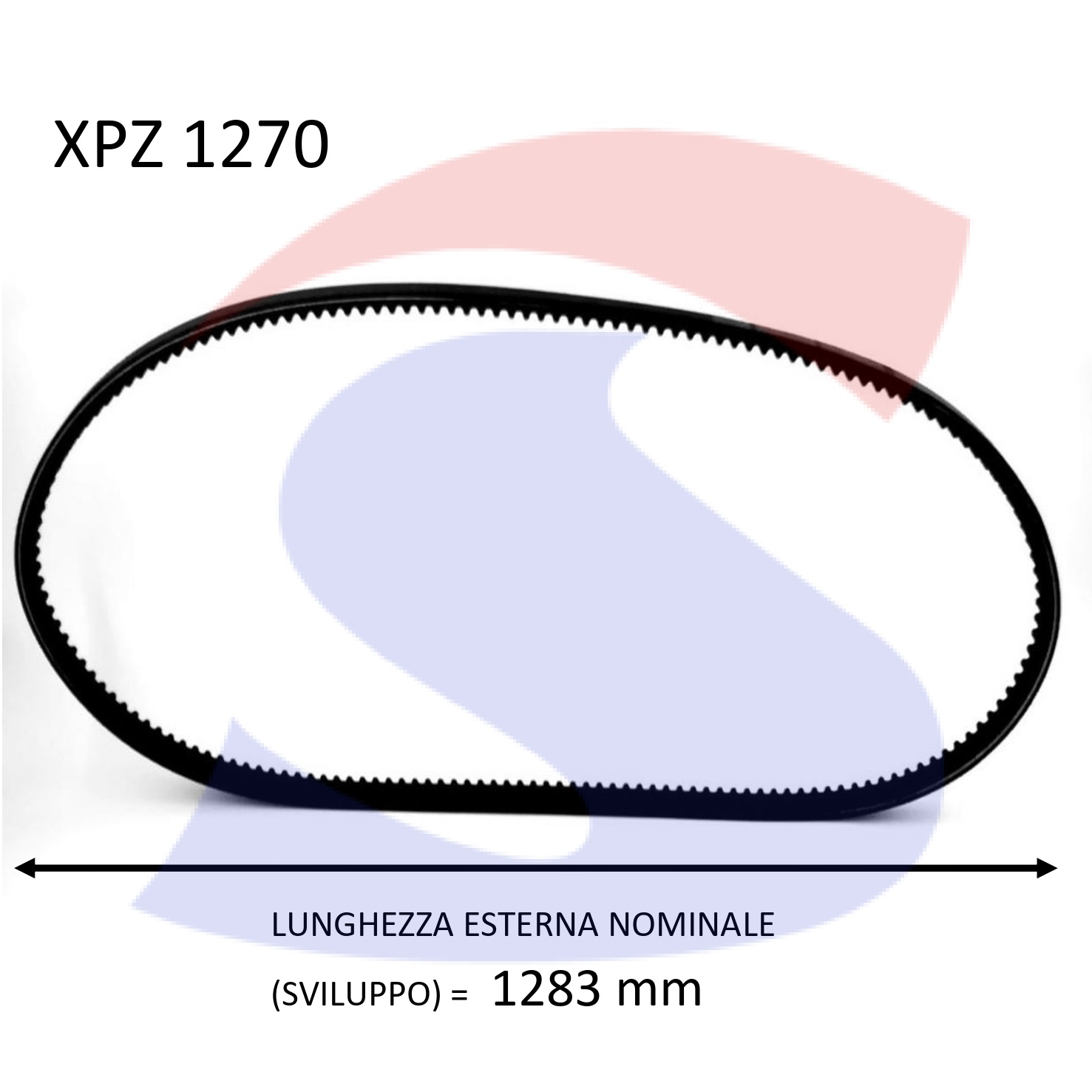 Piscina 10x5 Cinghia Trapezoidale,Xpz 1137 - 3550