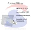 Proiettore Bianco da Esterno 30W Luce Fredda 6400° - VTAC 405