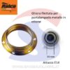 Ghiera Filettata per Portalampada con attacco E14 - RELCO 5844