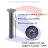 Vite TSPEI Totalmente Filettata Inox 10X60 mm - SPINELLI 7991-2-10*60VO