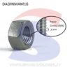 Dado Esagonale Medio Inox Passo Grosso M16 - INOX 934-2-16