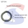 Rondella Elastica (Grower) Inox M6 - INOX 127-2-6