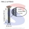 Vite TSPEI Totalmente Filettata Inox 16X90 mm - SPINELLI 7991-2-16*90VO