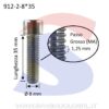 Vite TCEI Inox Totalmente Filettata 8X35 mm - SPINELLI 912-2-8*35