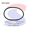 Cinghia OPTIBELT SPB 3000 - OPTIBELT SPB 3000
