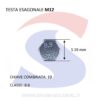 Vite TE 8.8 Parzialmente Filettata Zincata 12X100 mm - MC BOLT VITTEZNM12X100