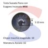 Vite TSPEI Totalmente Filettata Inox 16X50 mm - SPINELLI 7991-2-16*50