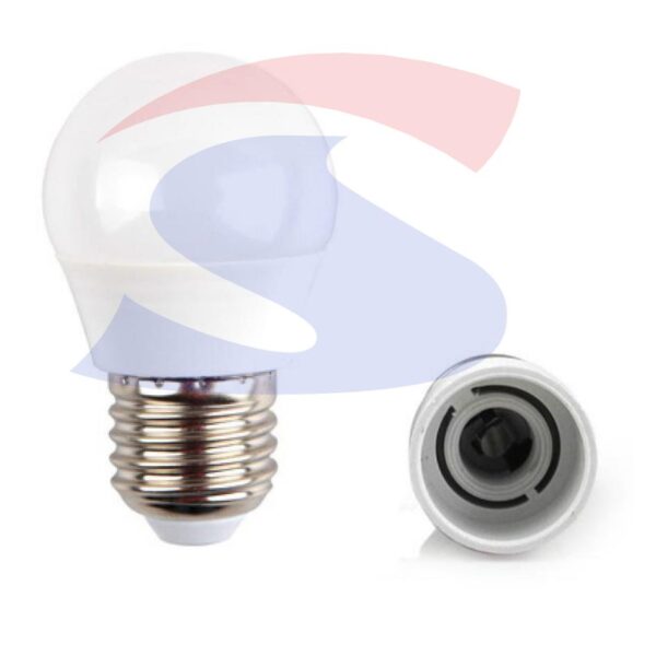 Lampadina LED Chip Samsung E27 5,5 W Miniglobo 3.000 K - VTAC 174