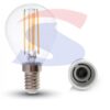 Lampadina LED E14 4 W Sfera 4.500 K - VTAC 4425
