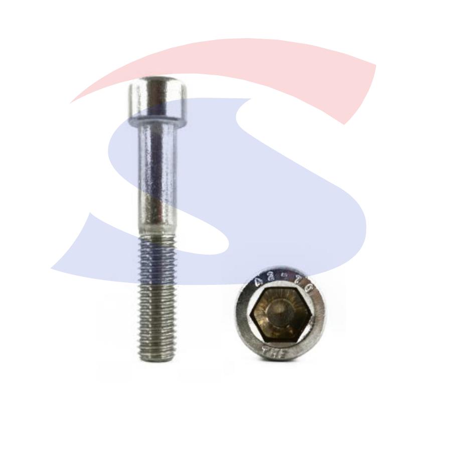 Vite TCEI Inox Parzialmente Filettata 12X100 mm - SPINELLI 912-2-12*100
