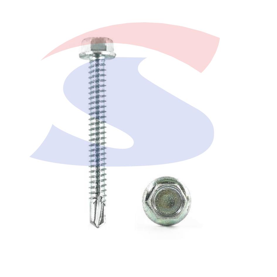 Vite Autoperforante TE con Finta Rondella Zincata 6,3X50 - UNIFIX 0214 63 50 01