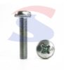 Vite TC con Calotta ed Impronta a Croce Zincata 6X30 mm - VITI VITCROMZN06L30
