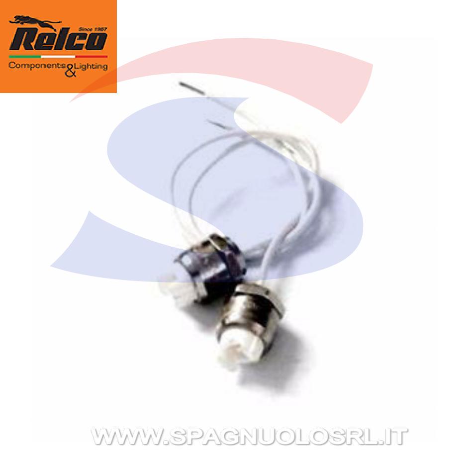 Portalampada attacco R7S con cavi. - RELCO 711