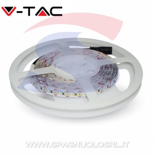 Striscia LED 5 metri monocolore 204 Led/Metro 18W/M - VTAC 2405