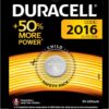 Batterie specialistiche 2016 a bottone al Litio da 3V - DURACELL 2016