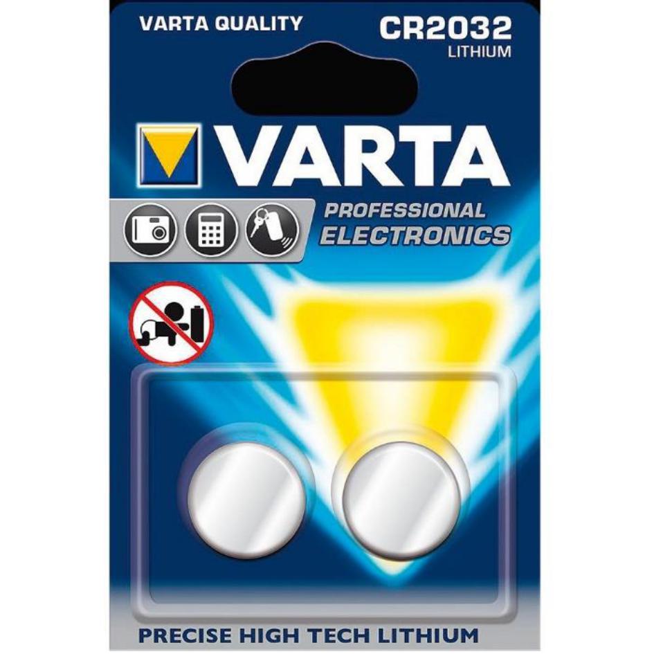 Batterie specialistiche Varta 2032 a bottone al Litio da 3V - VARTA 06032101402