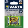 Batterie Varta ACCU POWER AA 2100 MAH 1,2 V - VARTA 56706101404