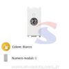 Interruttore serie "PLANA" 2P 16 A, 250 V Bianco con chiave - VIMAR 14083