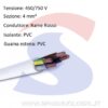 Cavo FROR 4G4 con 4 anime di sezione 4 mmq, di cui 1 GV - 9X9 CAVI FROR74G4M