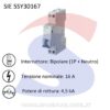 Interruttore automatico bipolare 1 modulo Siemens da 16 A - SIEMENS 5SY30167