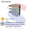 Adattatore Semplice Bivalente WBS 2 Poli + T 16 A, Bianco - WBS 200250