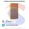 Scatola da incasso per centralino da 54 moduli DIN - BTICINO F315S54
