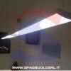 Plafoniera LED prismatico bianco luce naturale 4000° - VTAC 666