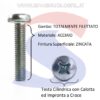 Vite Autofilett. TSP Calotta ed Impronta a Croce Inox 2,9x16 - INOX 7982-2-2.9*16