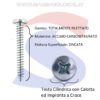 Vite Autofilett. TSP Calotta ed Impronta a Croce Inox 3,5X25 - INOX 7982-2-3.5*25