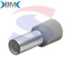 Puntalino a bussola preisolato Grigio per cavi da 4 mm² - BMM 00508