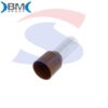 Puntalino a bussola preisolato Marrone per cavi da 25 mm² - BMM 00516