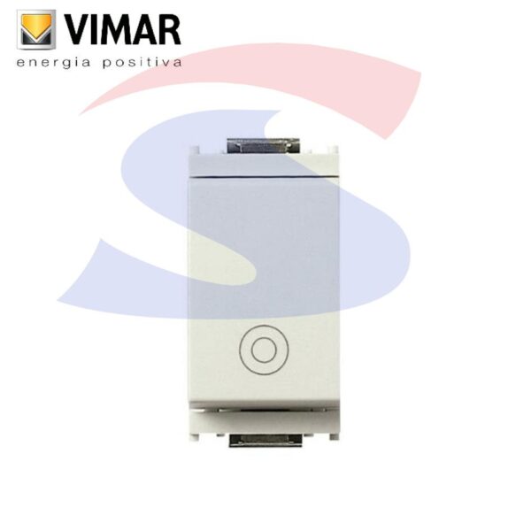 Pulsante serie "IDEA" NO 10A 250V, Bianco - VIMAR 16080.B