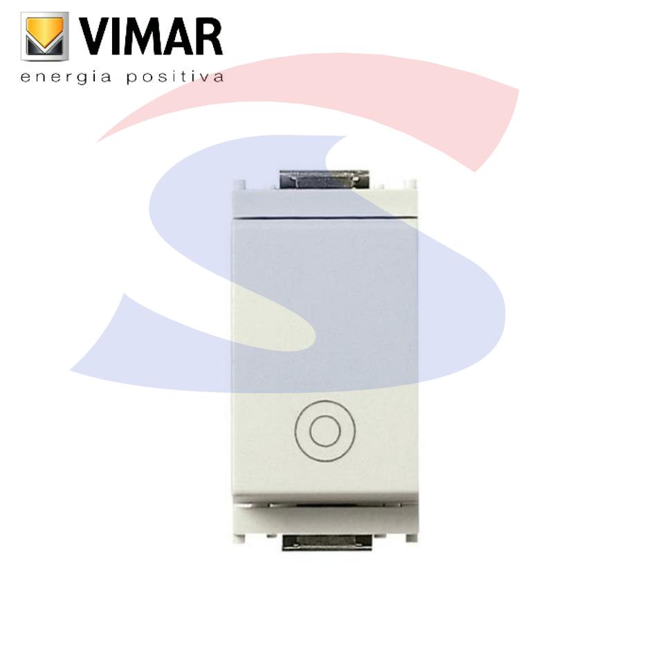 Pulsante serie "IDEA" NO 10A 250V, Bianco - VIMAR 16080.B