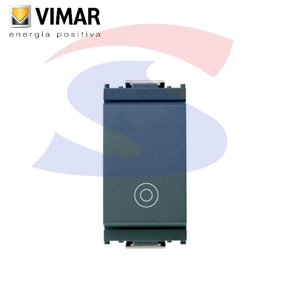 Pulsante serie "IDEA" NO 10A 250V, Grigio - VIMAR 16080