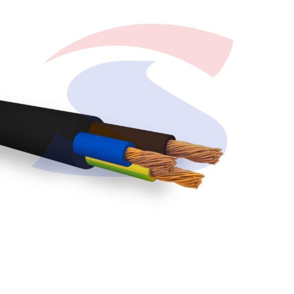 Cavo per saldatrice H07RNF 3 x 4 mm² con Giallo Verde - 9X9 CAVI H07RNF3G4