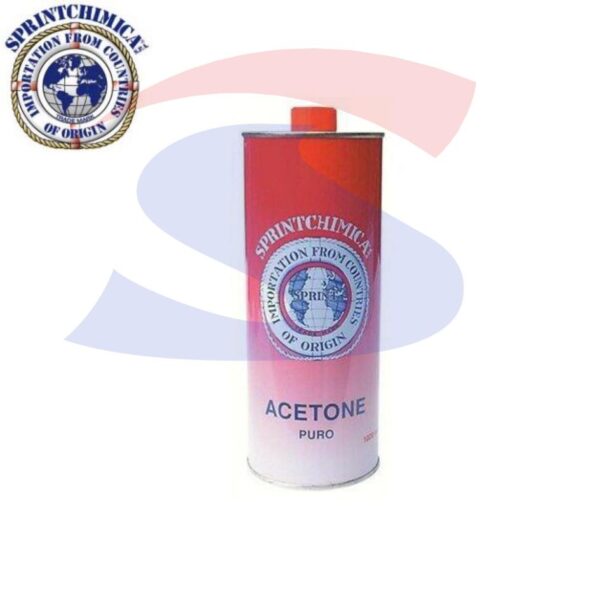Acetone puro di SprintChimica da 1 lt - SPRINT CHIMICA 46032 - Spagnuolo  S.R.L.