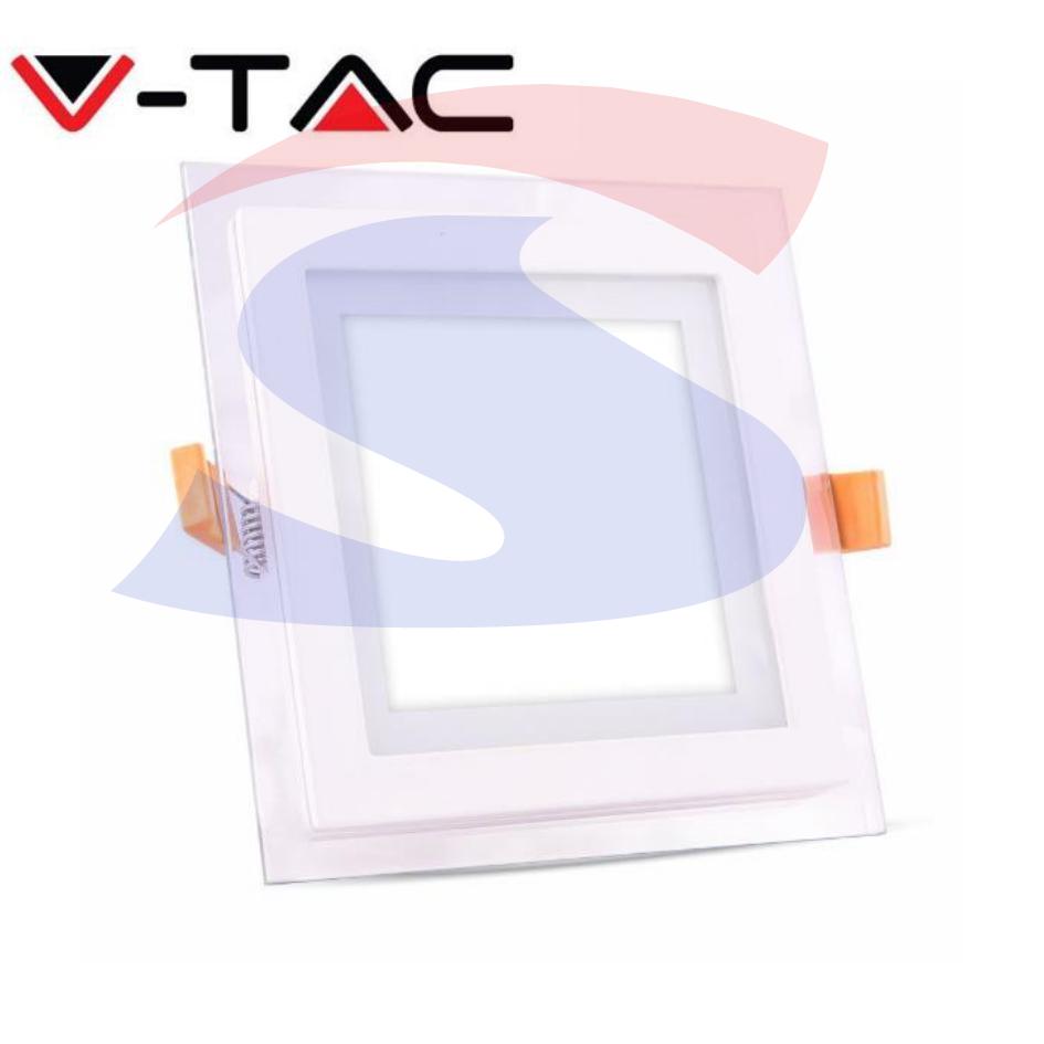 Pannello LED Quadrato da incasso potenza 6 W - VTAC 4737