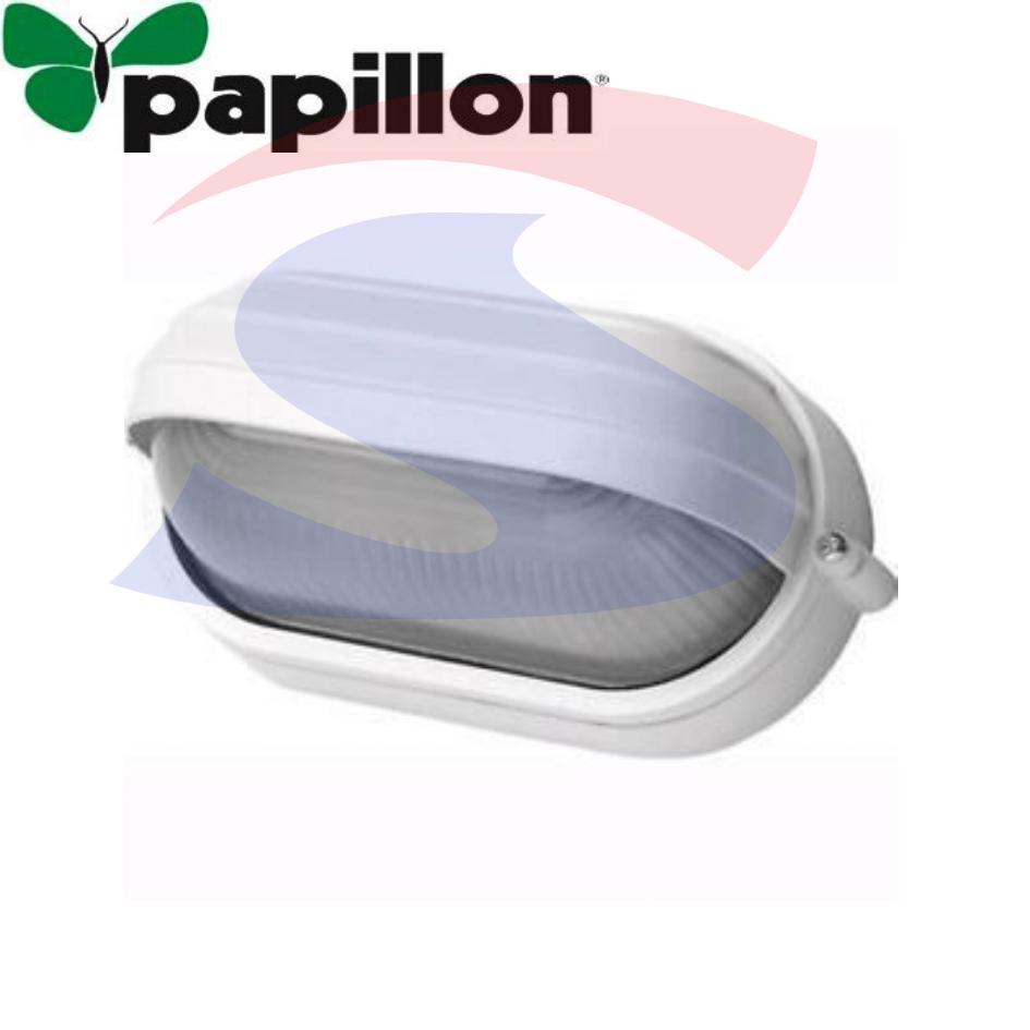 Plafoniera LED Ovale Palpebra colore bianco - PAPILLON 50147