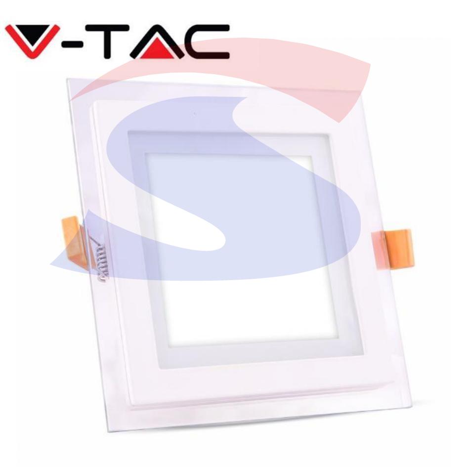 Pannello LED Quadrato da incasso potenza 6 W - VTAC 6276