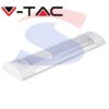 Plafoniera LED prismatico bianco luce naturale 4000° - VTAC 660