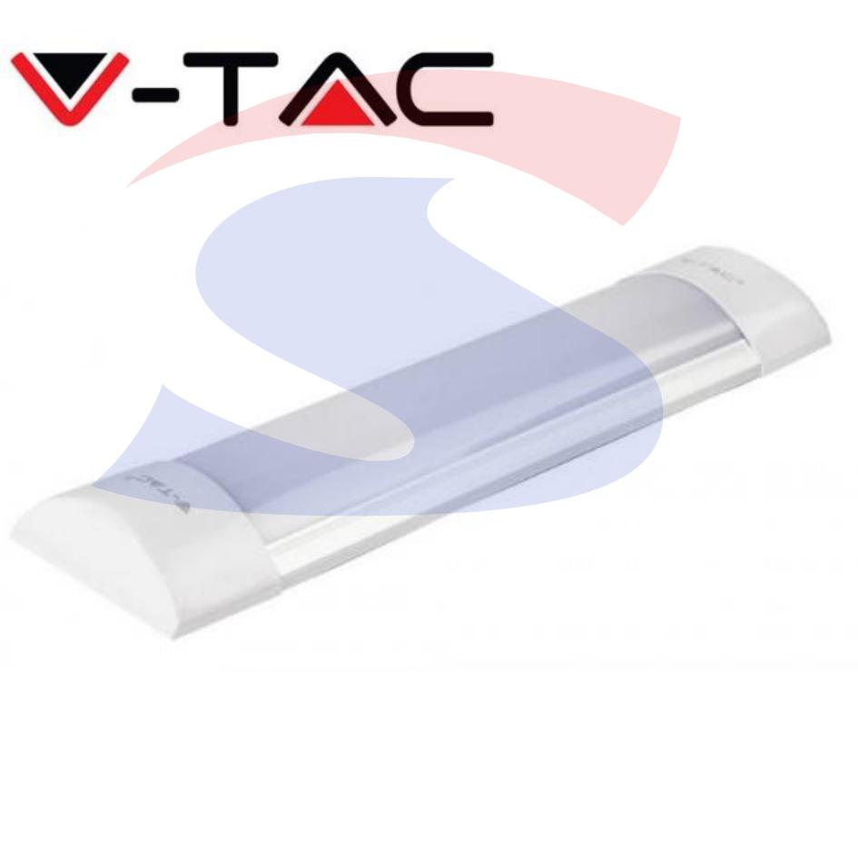 Plafoniera LED prismatico bianco luce naturale 4000° - VTAC 660