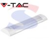 Plafoniera LED prismatico bianco luce fredda 6400° - VTAC 661
