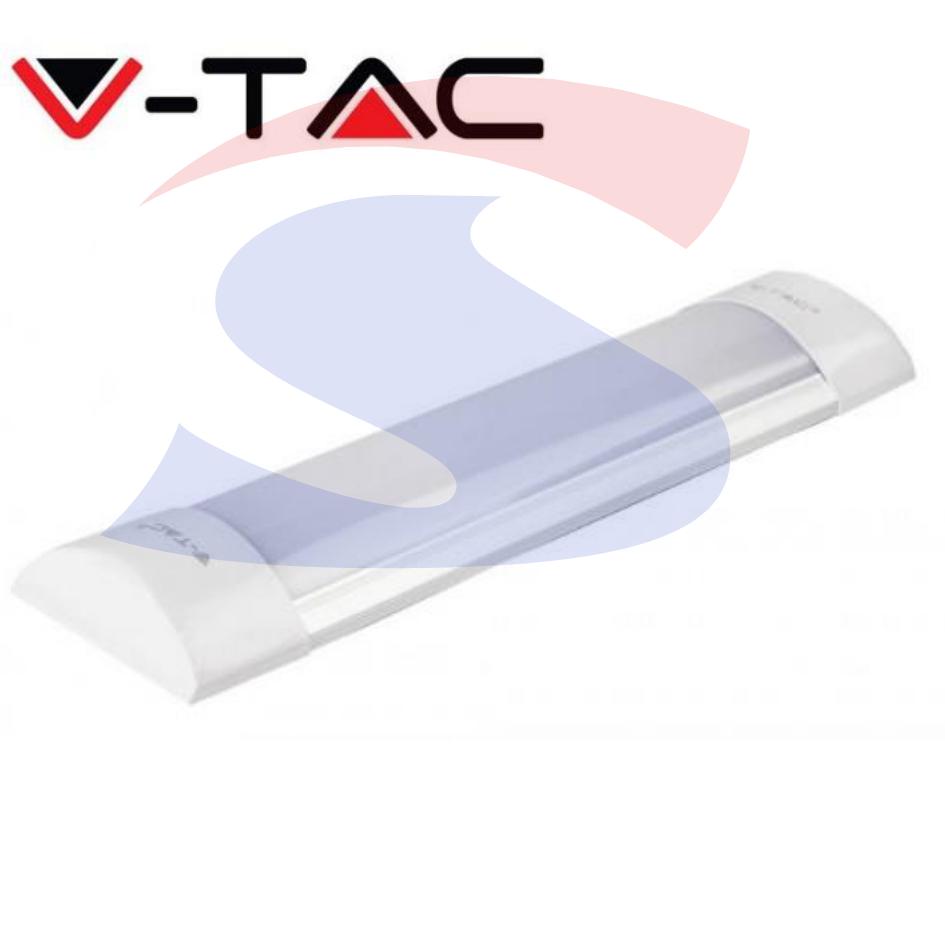 Plafoniera LED prismatico bianco luce fredda 6400° - VTAC 661