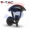 Portalampada da Giardino da muro attacco E27 - VTAC 7046