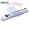Multipresa 6 uscite Schuko e bivalenti, senza cavo - MASTER 73690