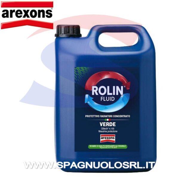 Antigelo e Antiebollizione per radiatori Verde 5 Lt - AREXONS 8001