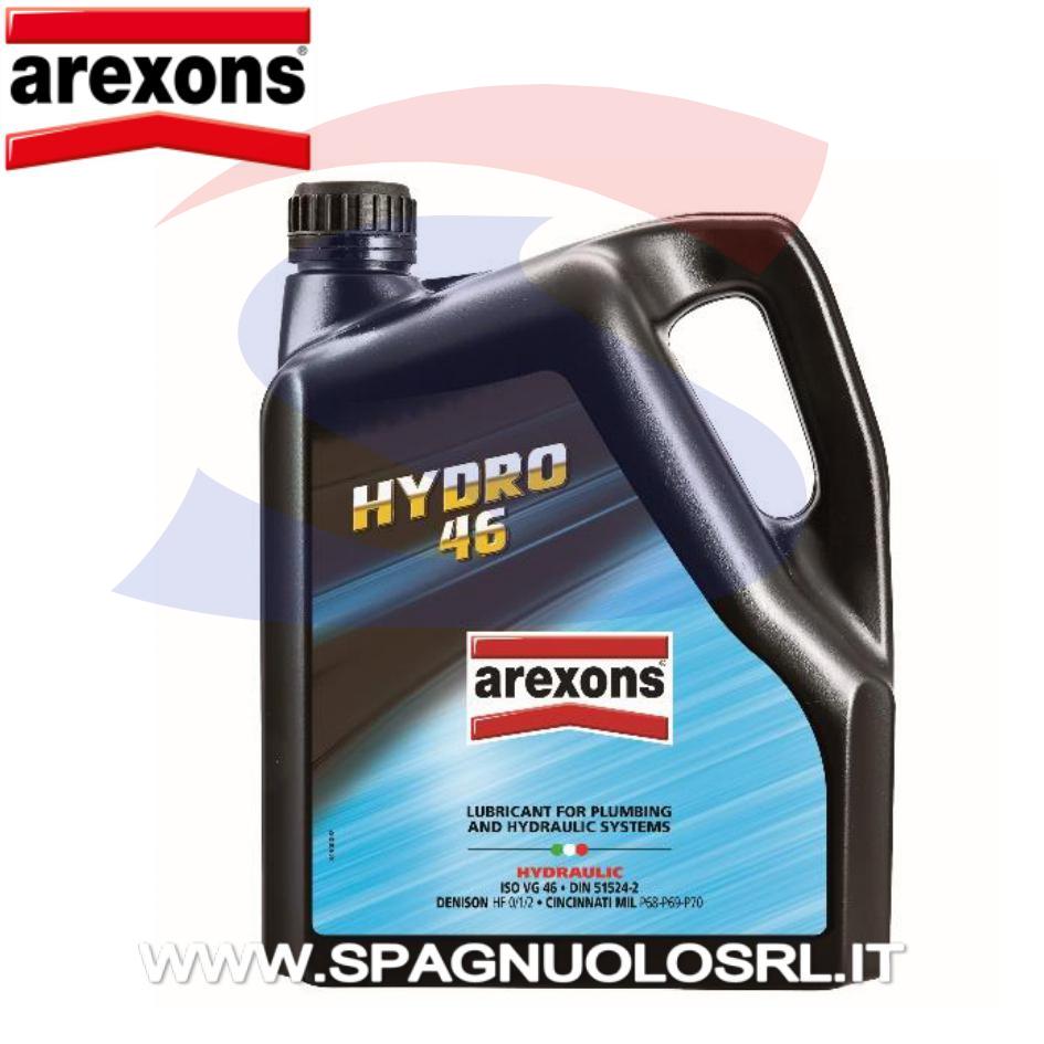 Olio idraulico HYDRO 46 da 4Lt per impianti idraulici AREXONS 9349 Spagnuolo S.R.L.